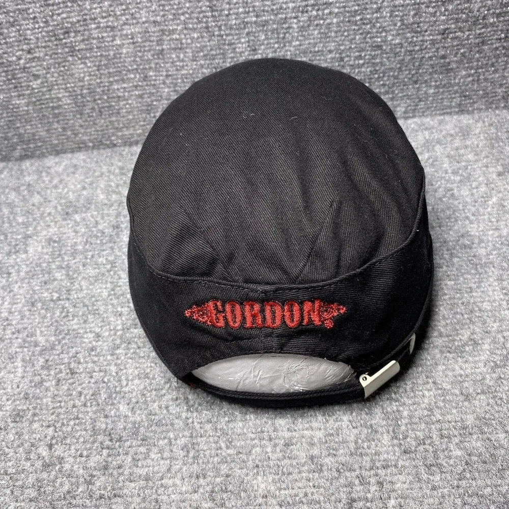 Jeff Gordon 24 Hat Cap Strap Back Mens One Size Black Red NASCAR Racing Cadet